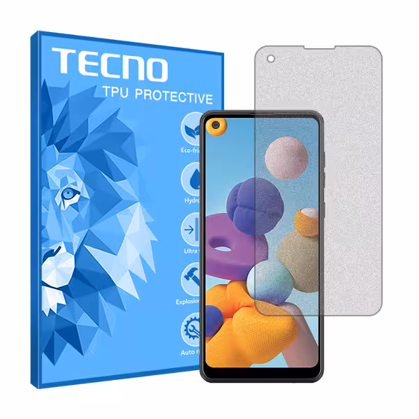 گلس سامسونگ Galaxy A21 مدل مات برند تکنو کد S