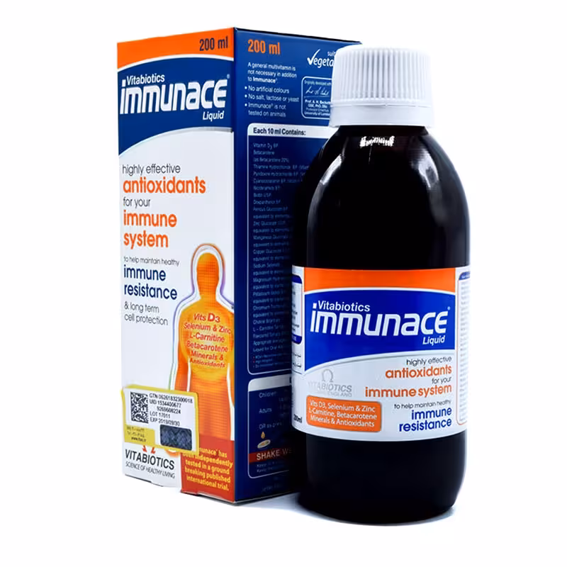 شربت ایمیونیس 200 میلی لیتر ویتابیوتیکس