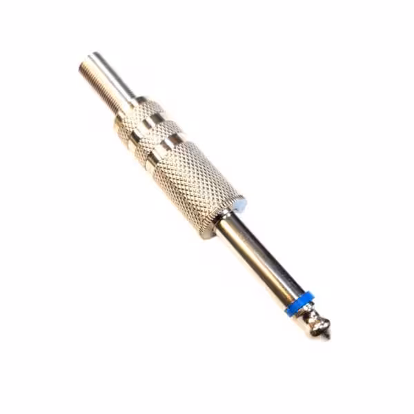 فیش میکروفن مدل مغز آبی نقره ای