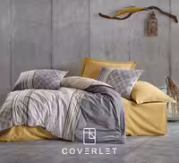 روتختی بژ طوسی طرح‌دار کاوری مدل Nedra