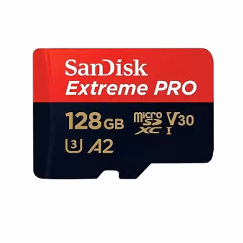 کارت حافظه MicroSD سن دیسک مدل Extreme PRO ظرفیت 128 گیگابایت 200MB/s ا SanDisk