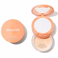 پودر فیکس دومنظوره شیگلم SHEGLAM مدل insta-ready رنگ BISQUE