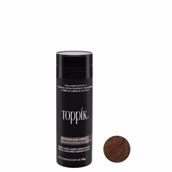 پودر پر پشت کننده مو تاپیک قهوه ای متوسط شماره 05 (Medium Brown) بسته 25 گرمی