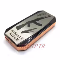 فندک الکتریکی شارژی مدل المنتی طرح تفنگ AK-47کد a140054