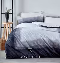 روتختی سفید مشکی آبرنگی کاوری مدل Alin