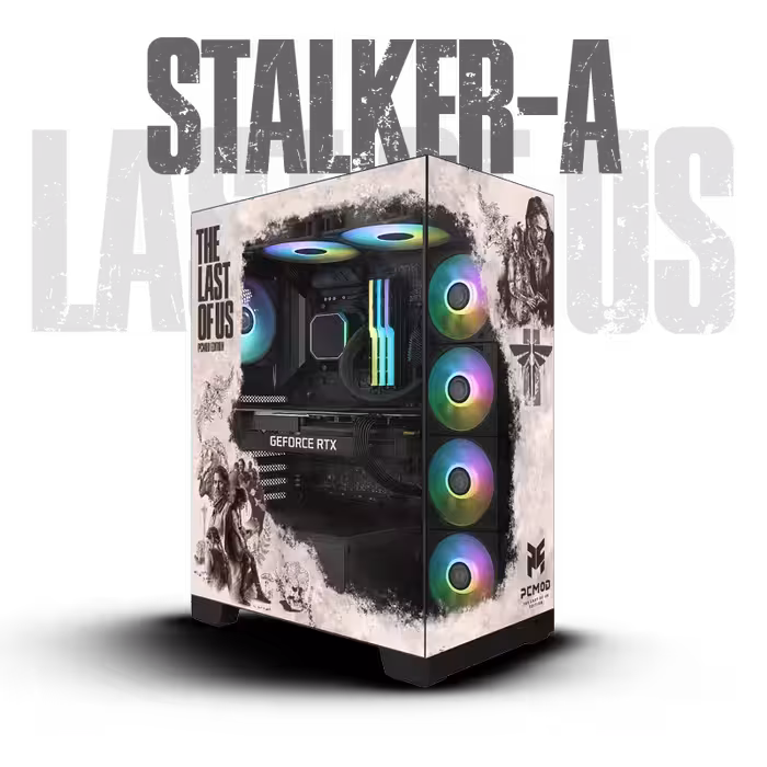 سیستم گیمینگ ادیشن استاکر | PCMOD last of us edition STALKER A
