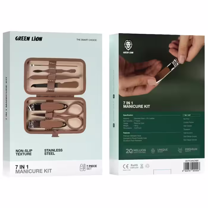 ست مانیکور لاکچری 7 تکه گرین‌لاین – کد 340083