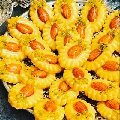 قالب شیرینی نگین مدل بیضی