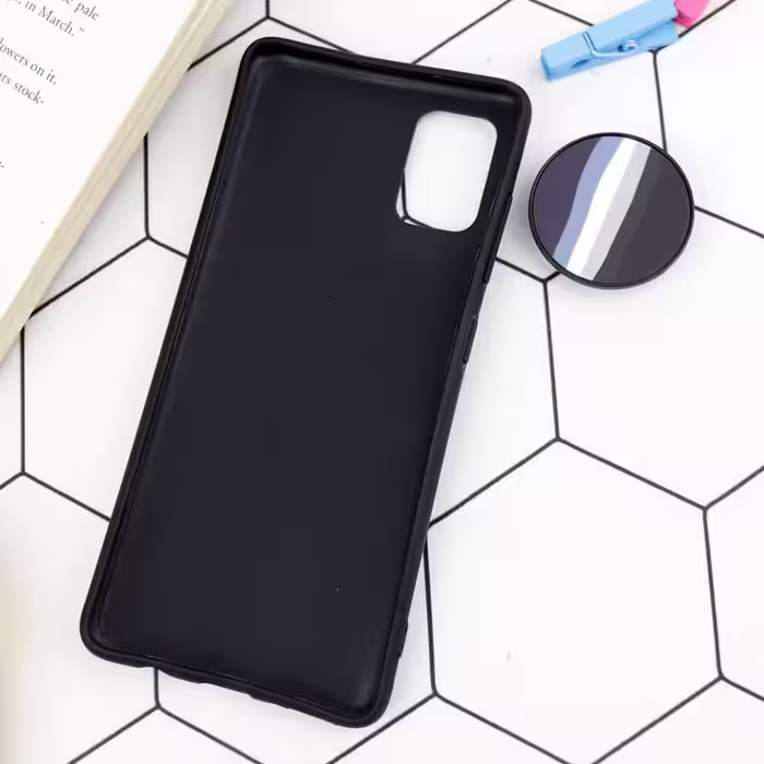 کاور کد polo-351 مناسب برای گوشی موبایل سامسونگ Galaxy A51 به همراه پاپ سوکت