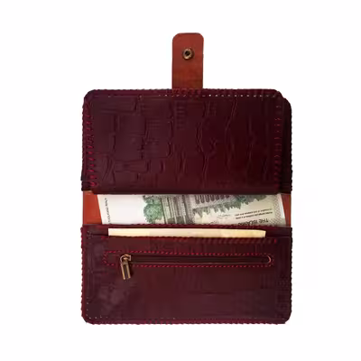 کیف پول چرمی مدل Sngi کد Kz 13