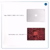 برچسب پوششی ماهوت مدل Red Printed Circuit Board مناسب برای تبلت اپل iPad 9.7 (GEN 5) 2017 A1823