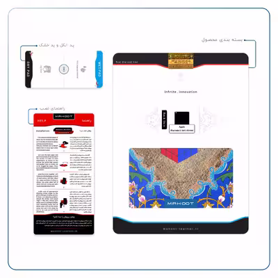 برچسب پوششی ماهوت مدل Maryams Mathematics مناسب برای تبلت اپل iPad mini 2 2013 A1490