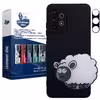 کاور لاین کینگ مدل ببعی مناسب برای گوشی موبایل سامسونگ Galaxy A13 4G به همراه پایه نگهدارنده و محافظ لنز