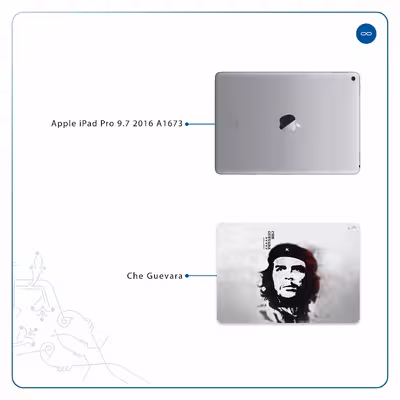 برچسب پوششی ماهوت مدل Che-Guevara مناسب برای تبلت اپل iPad Pro 9.7 2016 A1673