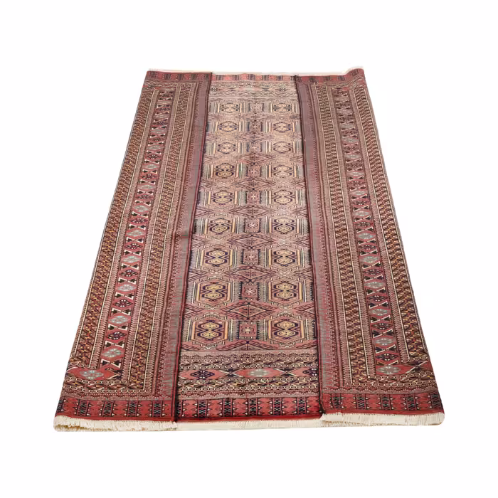فرش دستبافت سه متری مدل ترکمن کد 401864