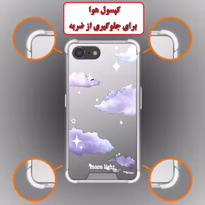 کاور لاین کینگ طرح آسمان مناسب برای گوشی موبایل اپل iPhone 7/8