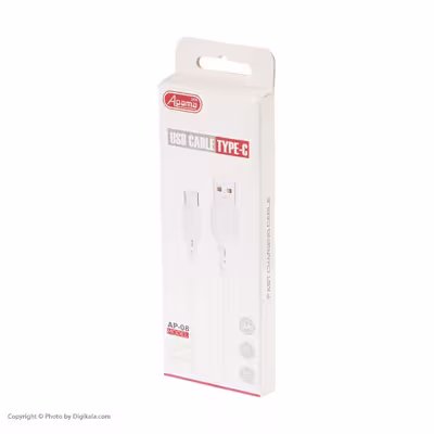 کابل تبدیل USB به USB-C آپاما مدل AP-08 طول 1 متر