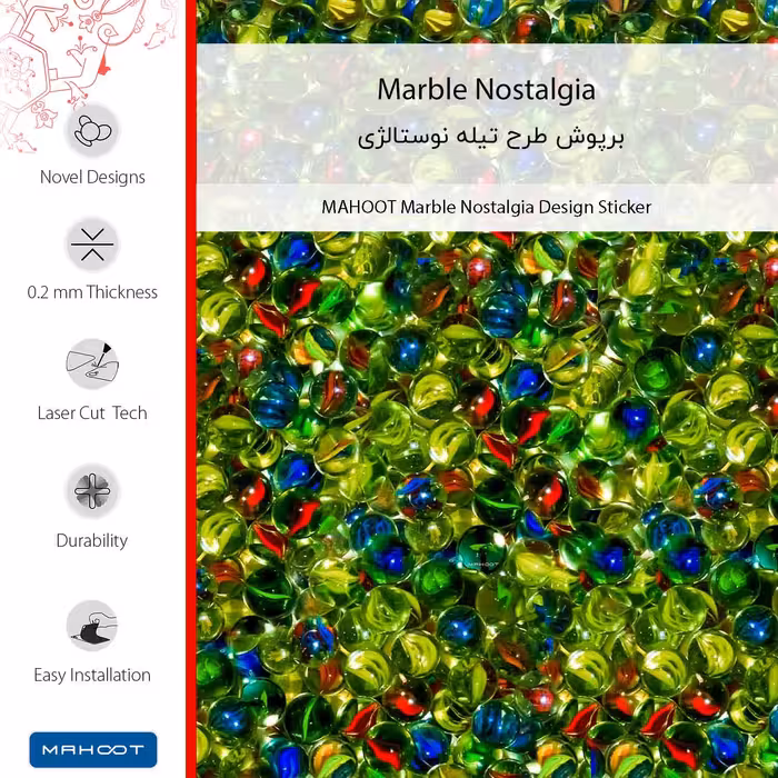 برچسب پوششی ماهوت مدل Marble Nostalgia-FullSkin مناسب برای گوشی موبایل هوآوی P50 Pro