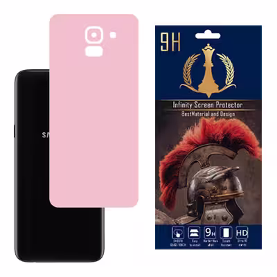 برچسب پوششی اینفینیتی مدل PRO MAX مناسب برای گوشی موبایل سامسونگ Galaxy J6 به همراه محافظ صفحه نمایش