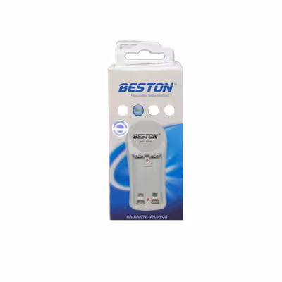 شارژر باتری بستون مدل C704 به همراه باتری نیم قلمی قابل شارژ