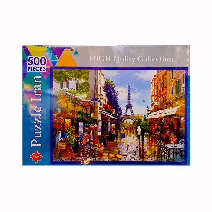 پازل 500 تکه ایران پازل طرح عصر پاریس 