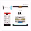 برچسب پوششی ماهوت مدل SHAHZADEH-Garden مناسب برای تبلت سامسونگ Galaxy Tab 4 7.0 2014 T231