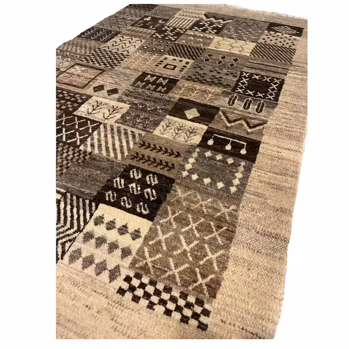 گبه دستبافت 1.5 متری کد 4108