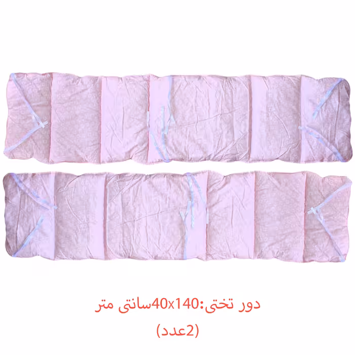 سرویس خواب نوزادی 8 تکه نوزاد ازدیلک مدل رنفورس طرح Smootie