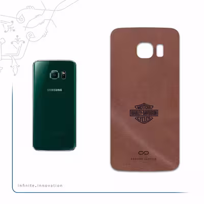 برچسب پوششی ماهوت مدل MNL-HRLY_DVDSN مناسب برای گوشی موبایل سامسونگ Galaxy S6 Edge