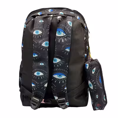 کوله پشتی ساراسا طرح چشم مدل Eye01 به همراه جامدادی