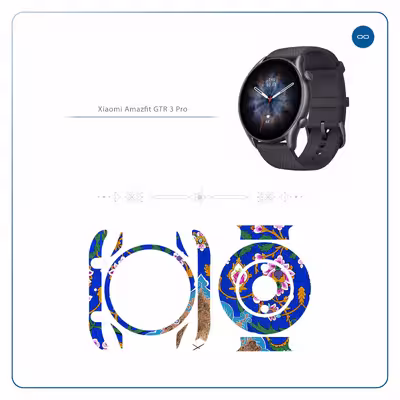 برچسب ماهوت طرح Maryams_Mathematics مناسب برای ساعت هوشمند شیائومی GTR 3 Pro