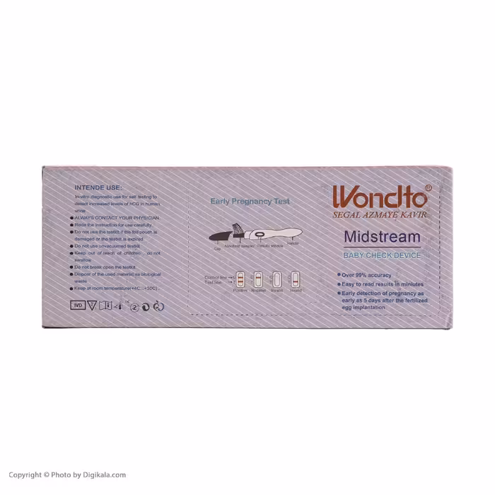 تست بارداری وندتو مدل قلمی
