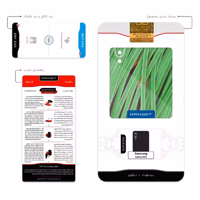 برچسب پوششی ماهوت مدل Atom Universe 5 مناسب برای گوشی موبایل سامسونگ Galaxy A02