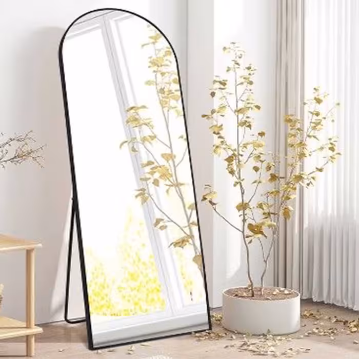 آینه مدل قدی فلزی طرح ماندگار پایه دار ALF-180