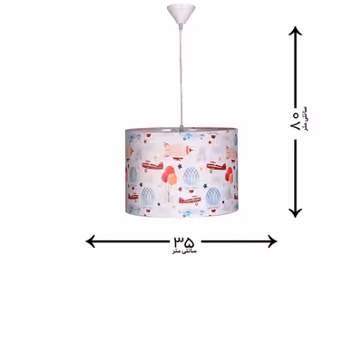 چراغ خواب کودک مدل بالن هوایی مجموعه 2 عددی