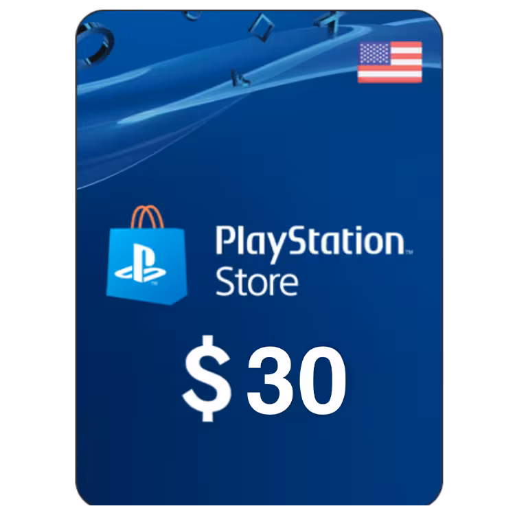 PSN 30$ Gift Card US – Digital Code