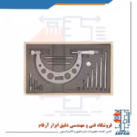 ست میکرومتر آسیمتو میله ای 200-100 خارج سنج مدل 6-08-111