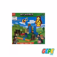 لگو ماینکرافت مگنتی 134قطعه my world