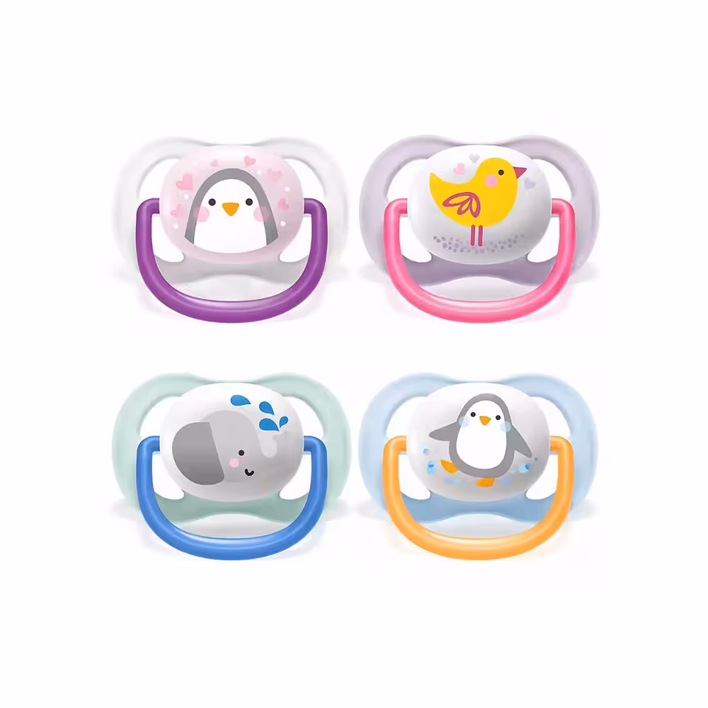 پستانک ارتودنسی 6-0 ماه فیلیپس اونت Philips Avent بسته دو عددی  SCF080/06