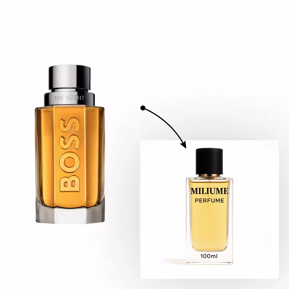 اسانس عطر Hugo Boss The Scent برند Argeville - کد 1092 - هوگو بوس د سنت 100ML - میلیوم پرفیوم