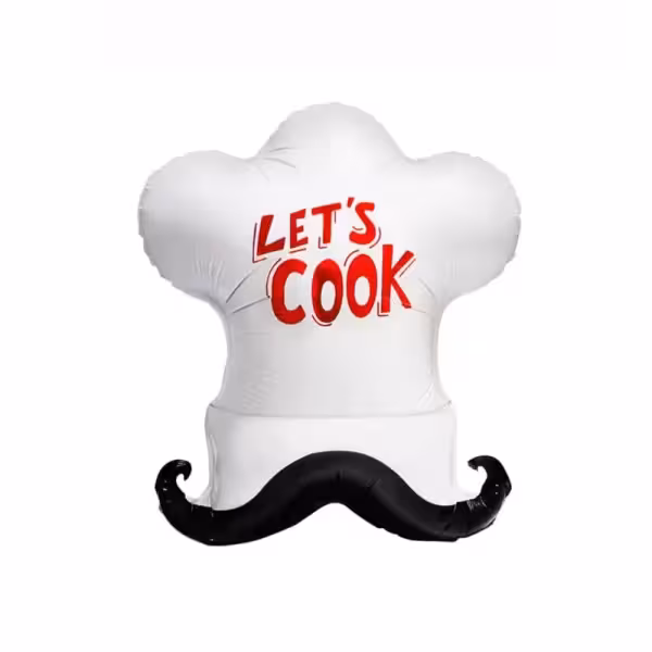 بادکنک فویلی طرح سرآشپز