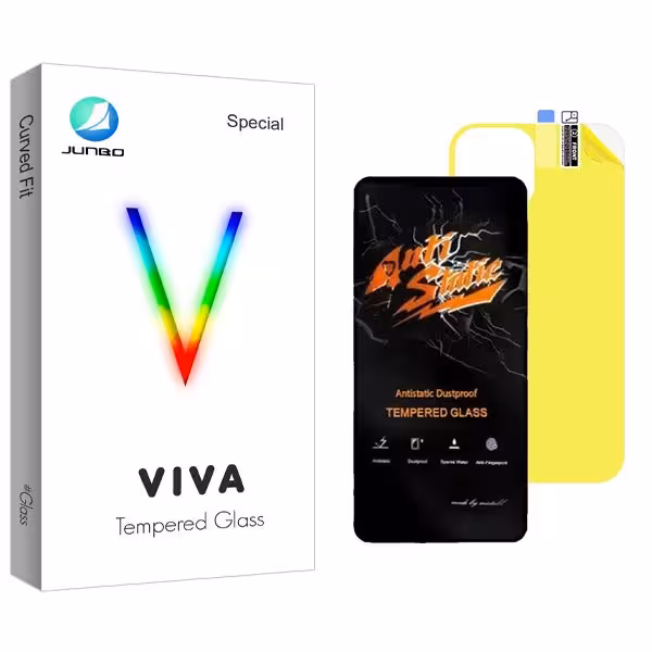 محافظ صفحه نمایش جانبو مدل Viva Antistatic مناسب برای گوشی موبایل اپل iPhone 11  به همراه محافظ پشت گوشی