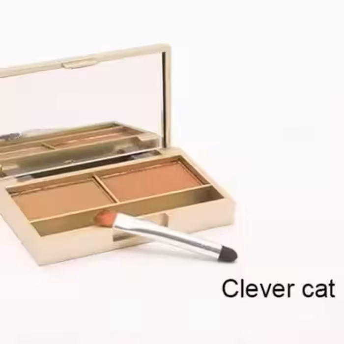 پالت سایه ابرو دو رنگ پلنگی کلور کت