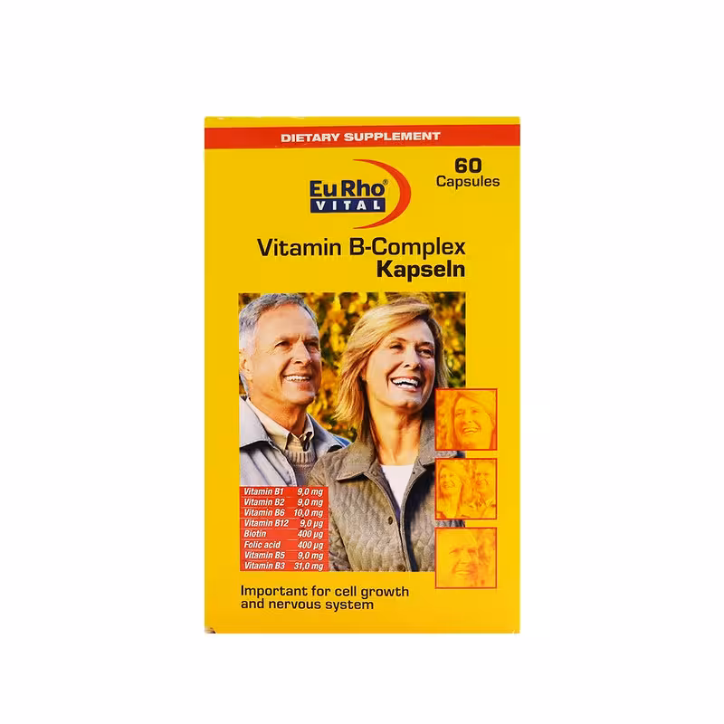 کپسول ویتامین ب کمپلکس یوروویتال