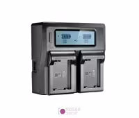 شارژر دوبل باتری FW50 برند King Power | نگاه شاپ