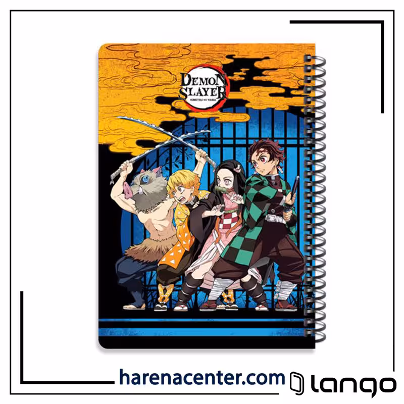 دفتر مدرسه طرح شیطان کش برند لانگو