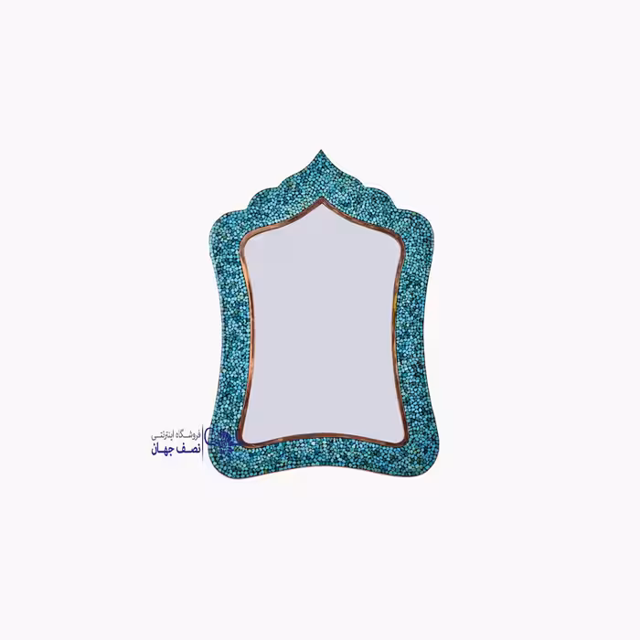 آینه مستطیل فیروزه کوبی کدf034
