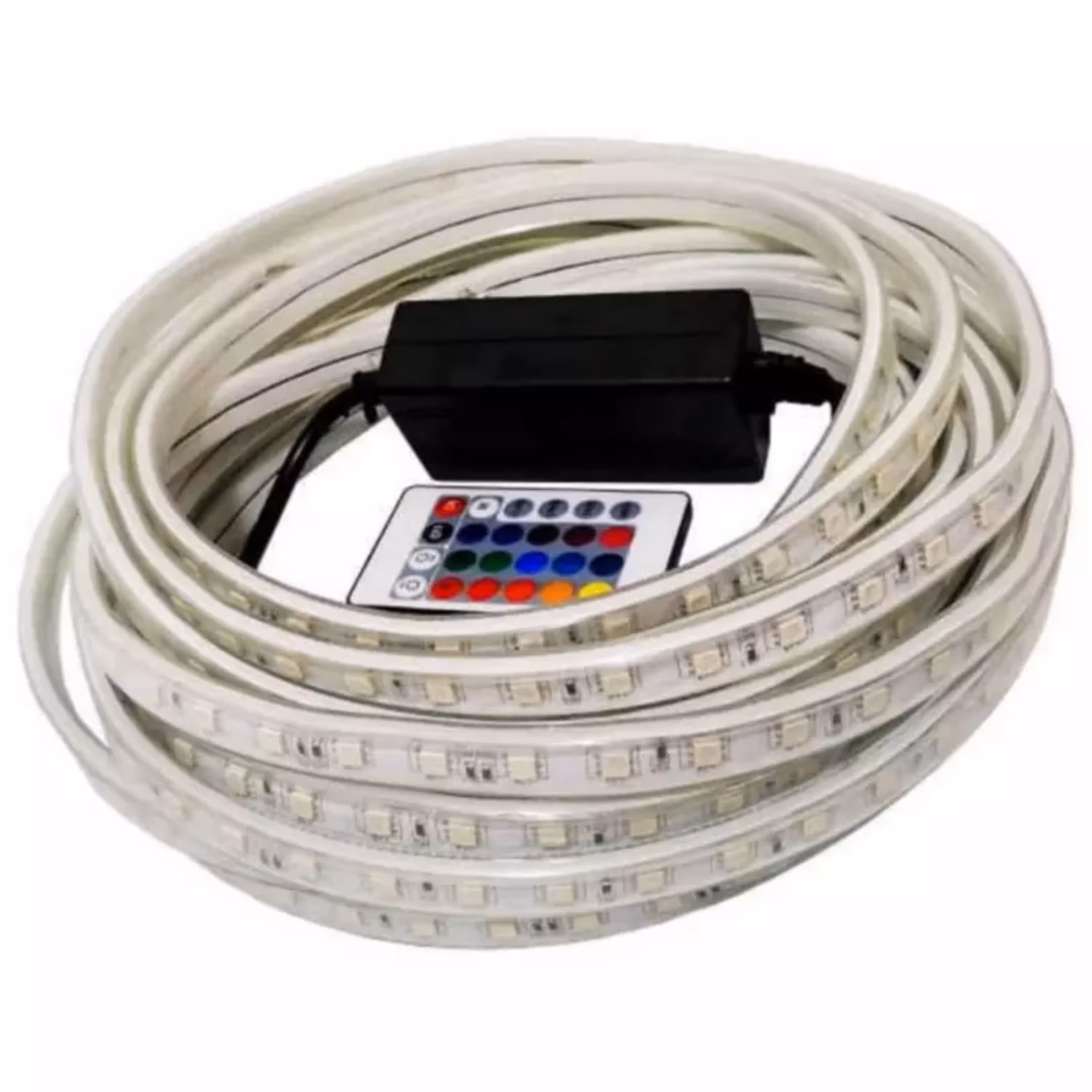 ریسه ال ای دی چند رنگ مدل RGB طول10 متری چند رنگ - مولتی - هفت رنگ