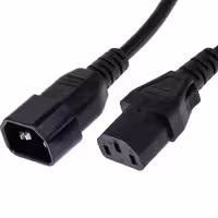 کابل برق بک تو بک C13-C14 کی نت پلاس مدل KP-CPACBB15 با طول 1.5 متر