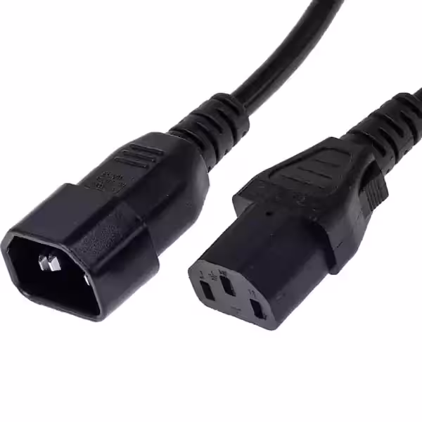 کابل برق بک تو بک C13-C14 کی نت پلاس مدل KP-CPACBB15 با طول 1.5 متر